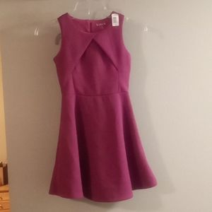 Girls purple/mauve dress w/ built-in slip, Small 7/8, Kidpik, New with tags